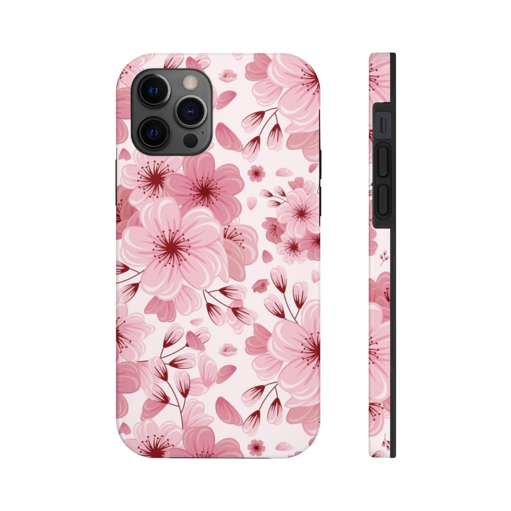 Pretty Floral Tough Phone Case - Super-Cute & Impact Resistant for iPhones & Samsung - We Love Your Gift