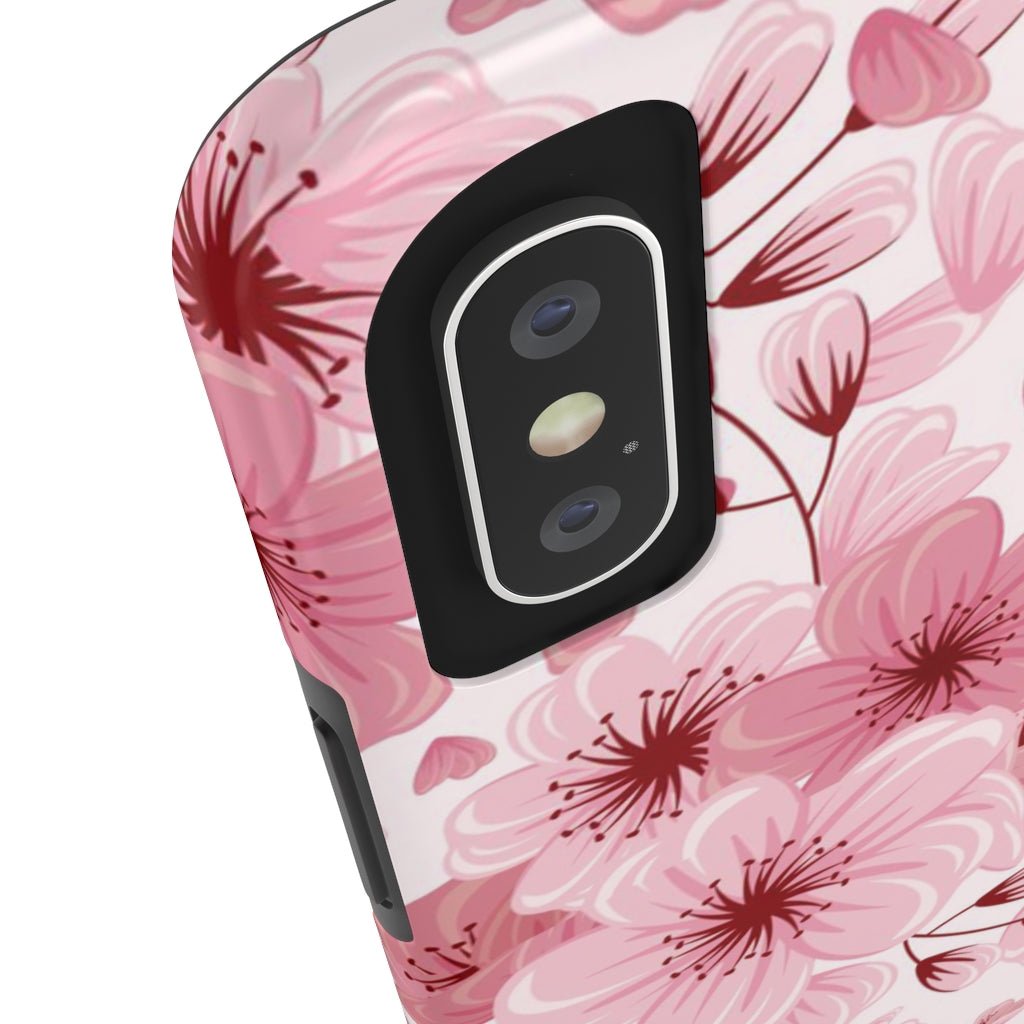 Pretty Floral Tough Phone Case - Super-Cute & Impact Resistant for iPhones & Samsung - We Love Your Gift