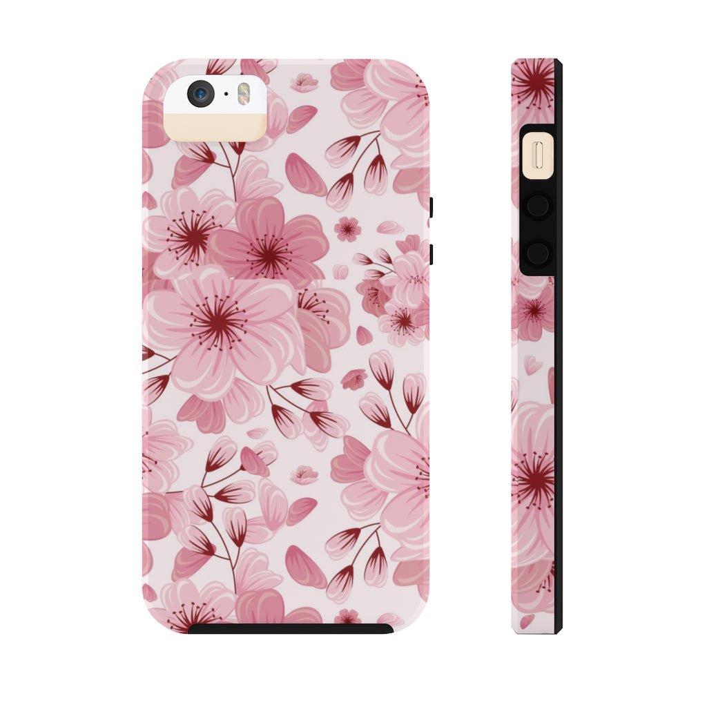 Pretty Floral Tough Phone Case - Super-Cute & Impact Resistant for iPhones & Samsung - We Love Your Gift