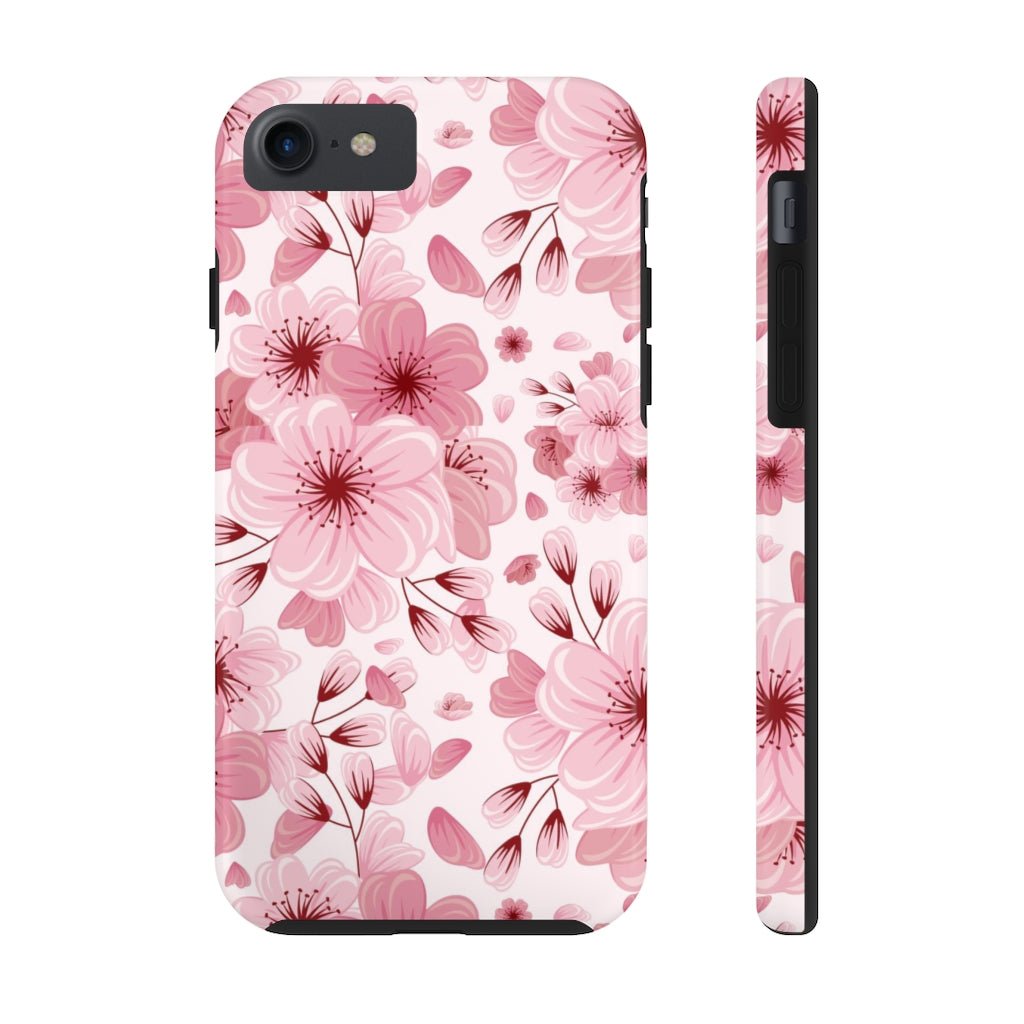 Pretty Floral Tough Phone Case - Super-Cute & Impact Resistant for iPhones & Samsung - We Love Your Gift