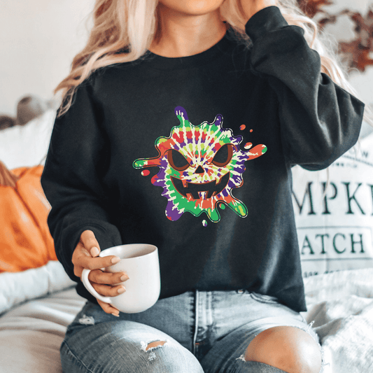 Pumpkin Tie Dye Sweatshirt for Fall - We Love Your Gift