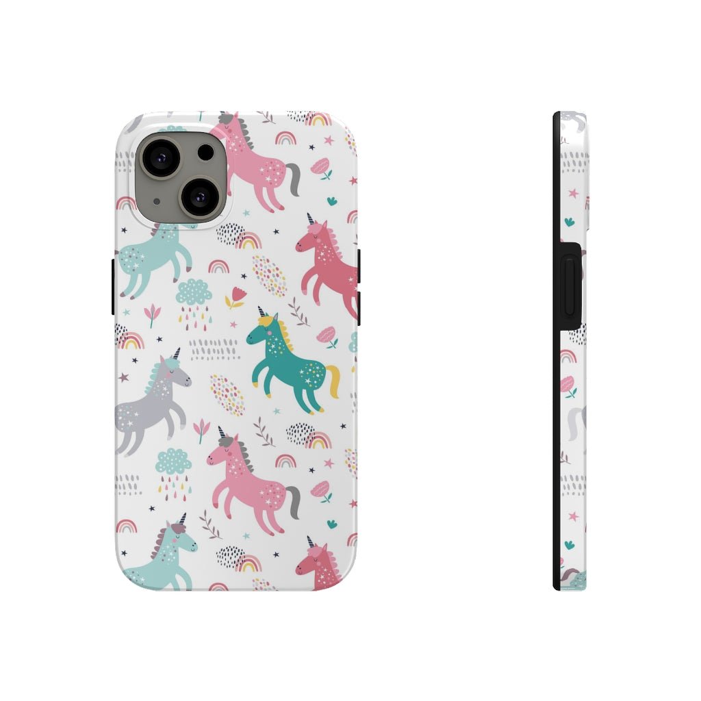Rainbow Unicorn Tough Phone Case - Super-Cute & Impact Resistant for iPhones & Samsung - We Love Your Gift