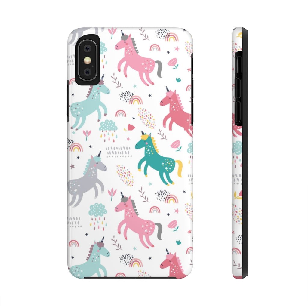 Rainbow Unicorn Tough Phone Case - Super-Cute & Impact Resistant for iPhones & Samsung - We Love Your Gift