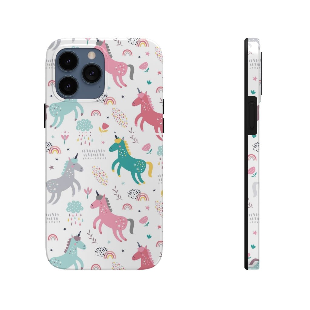 Rainbow Unicorn Tough Phone Case - Super-Cute & Impact Resistant for iPhones & Samsung - We Love Your Gift