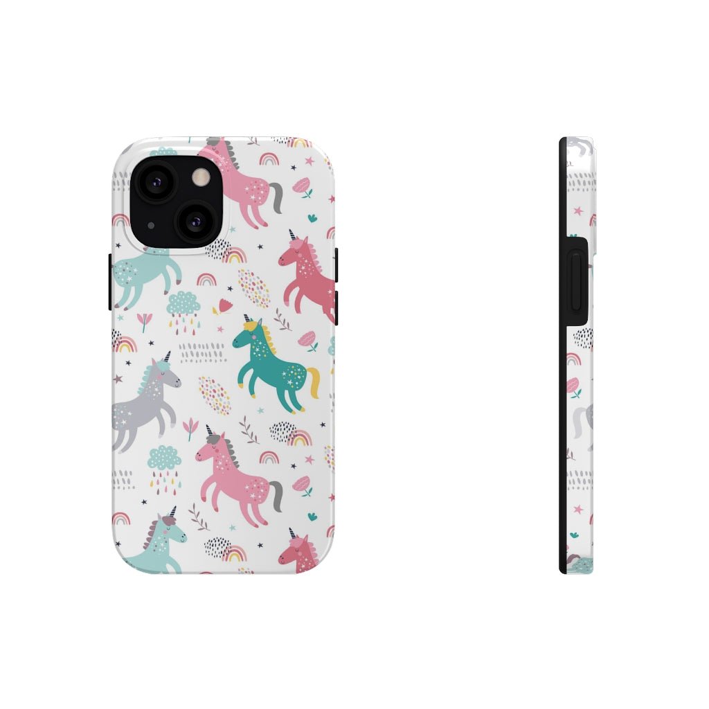 Rainbow Unicorn Tough Phone Case - Super-Cute & Impact Resistant for iPhones & Samsung - We Love Your Gift