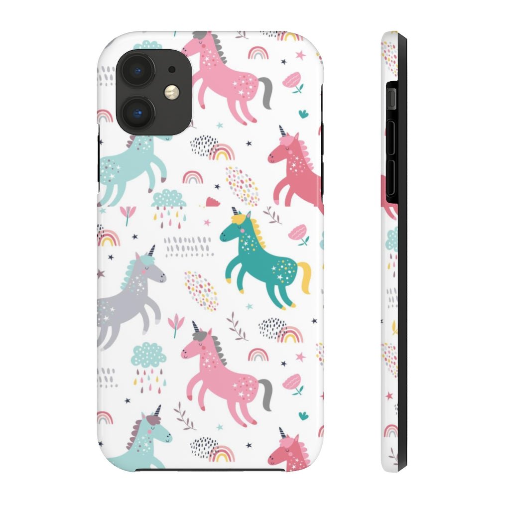 Rainbow Unicorn Tough Phone Case - Super-Cute & Impact Resistant for iPhones & Samsung - We Love Your Gift