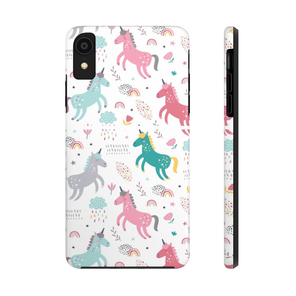 Rainbow Unicorn Tough Phone Case - Super-Cute & Impact Resistant for iPhones & Samsung - We Love Your Gift