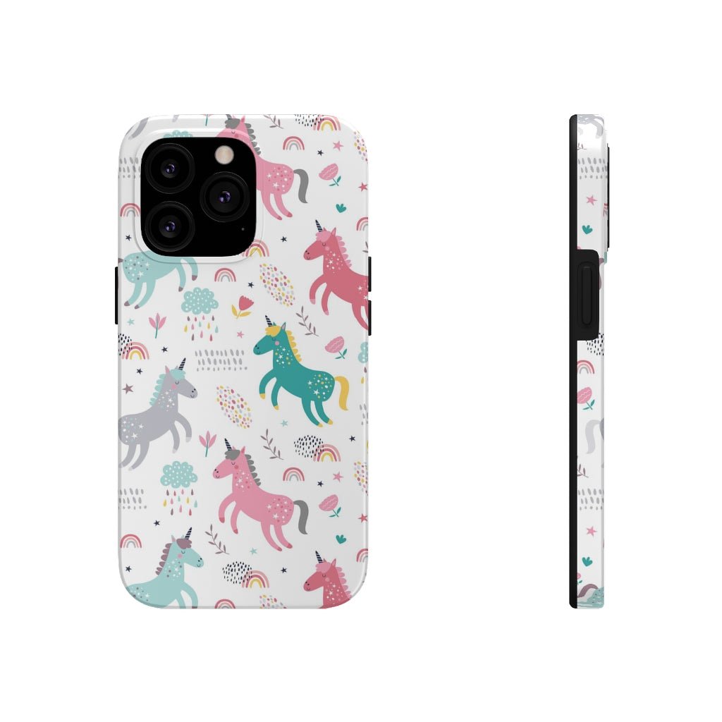 Rainbow Unicorn Tough Phone Case - Super-Cute & Impact Resistant for iPhones & Samsung - We Love Your Gift