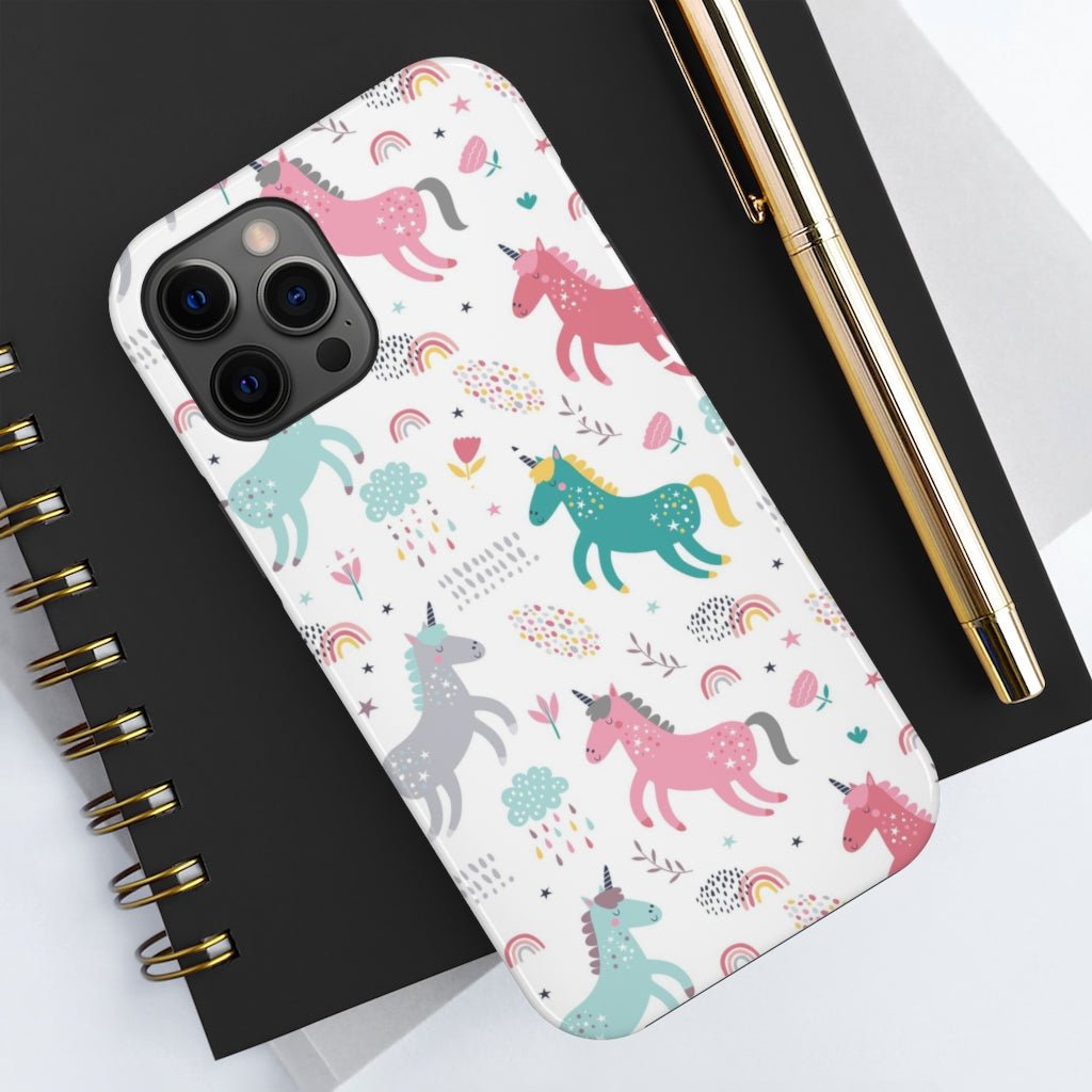 Rainbow Unicorn Tough Phone Case - Super-Cute & Impact Resistant for iPhones & Samsung - We Love Your Gift