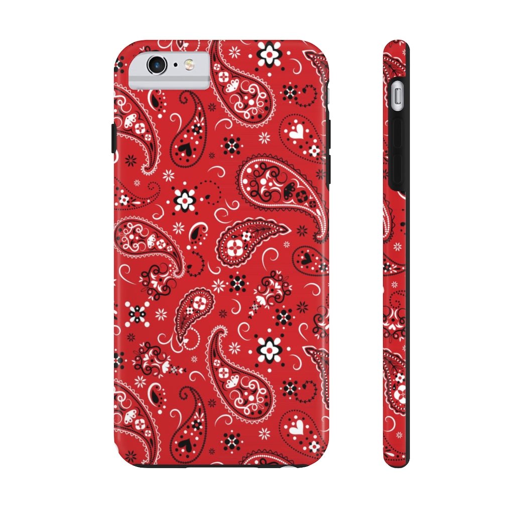 Red Tough Phone Case - Super-Cute & Impact Resistant for iPhones & Samsung - We Love Your Gift