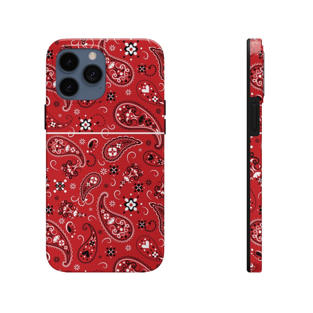 Red Tough Phone Case - Super-Cute & Impact Resistant for iPhones & Samsung - We Love Your Gift