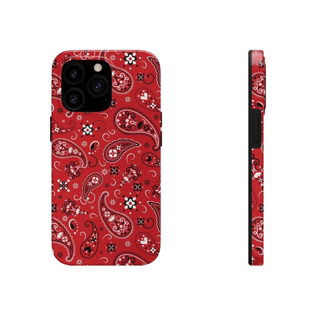 Red Tough Phone Case - Super-Cute & Impact Resistant for iPhones & Samsung - We Love Your Gift