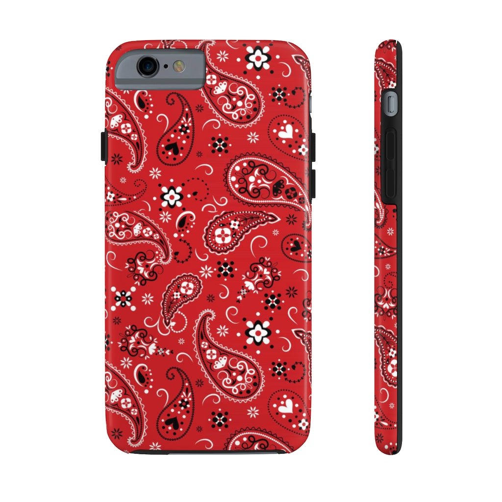 Red Tough Phone Case - Super-Cute & Impact Resistant for iPhones & Samsung - We Love Your Gift