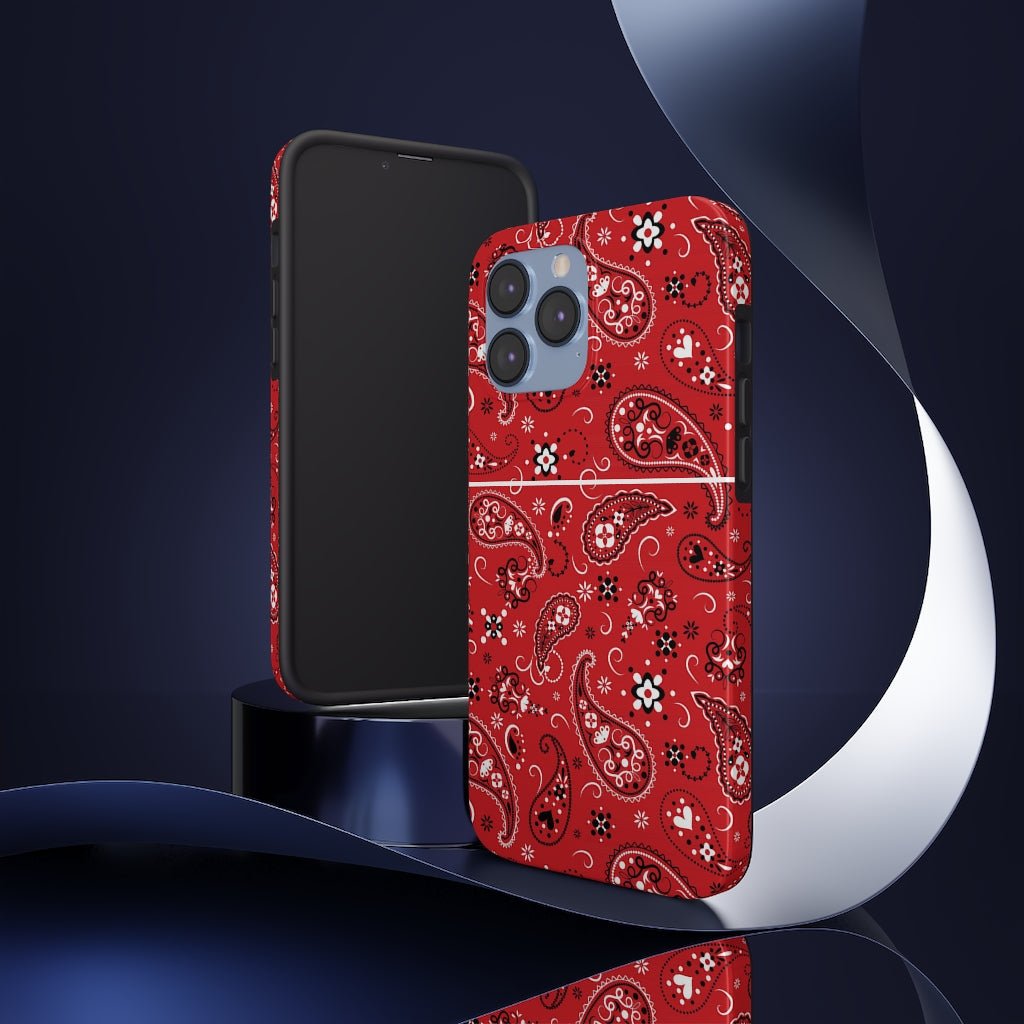 Red Tough Phone Case - Super-Cute & Impact Resistant for iPhones & Samsung - We Love Your Gift