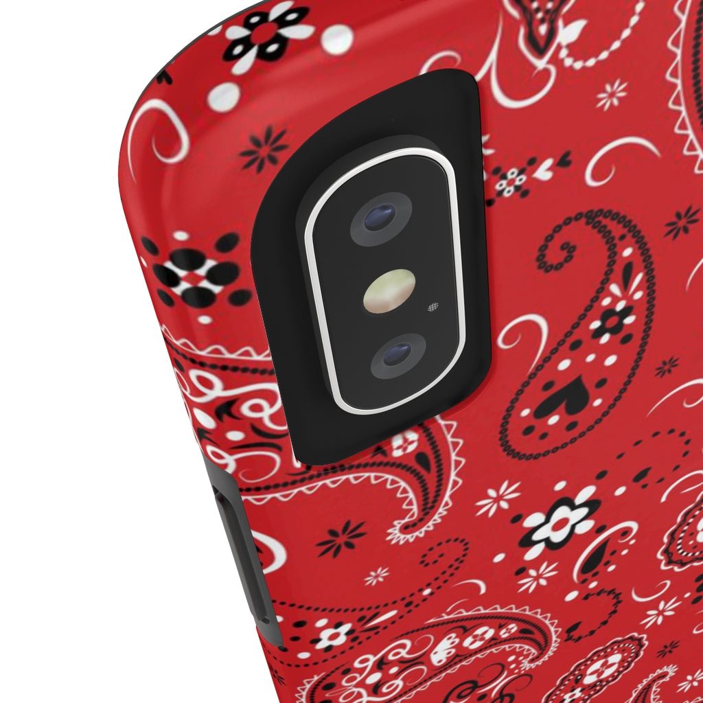 Red Tough Phone Case - Super-Cute & Impact Resistant for iPhones & Samsung - We Love Your Gift