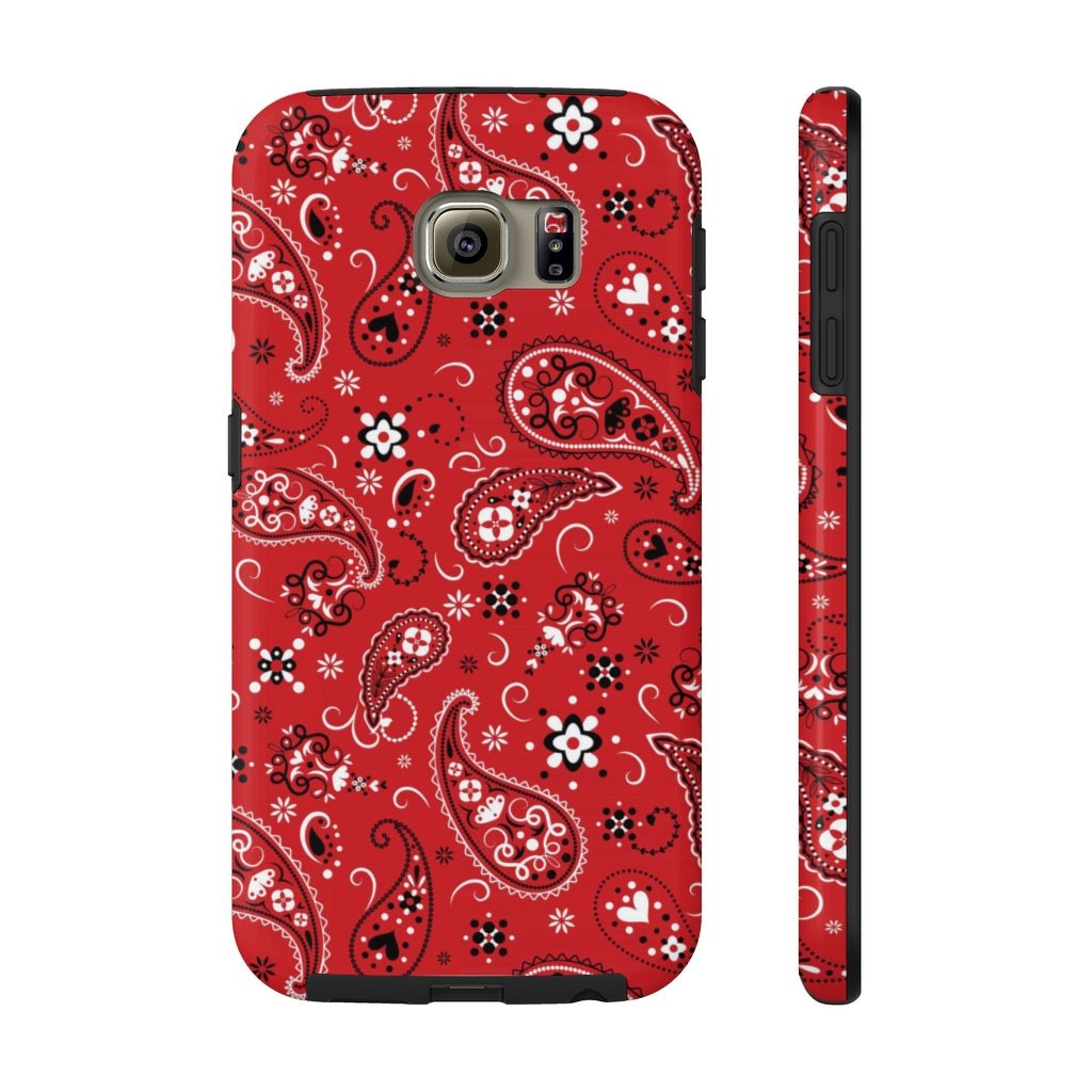 Red Tough Phone Case - Super-Cute & Impact Resistant for iPhones & Samsung - We Love Your Gift