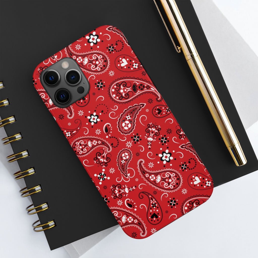 Red Tough Phone Case - Super-Cute & Impact Resistant for iPhones & Samsung - We Love Your Gift