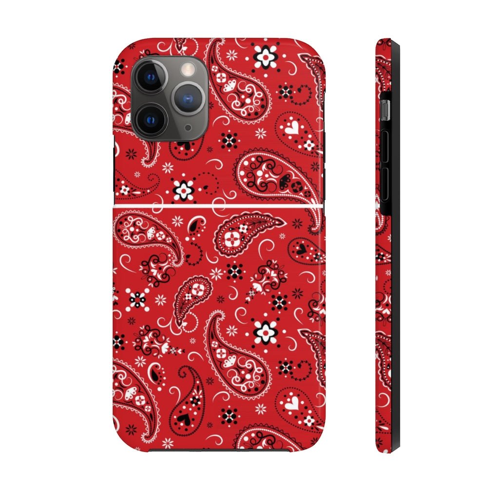 Red Tough Phone Case - Super-Cute & Impact Resistant for iPhones & Samsung - We Love Your Gift