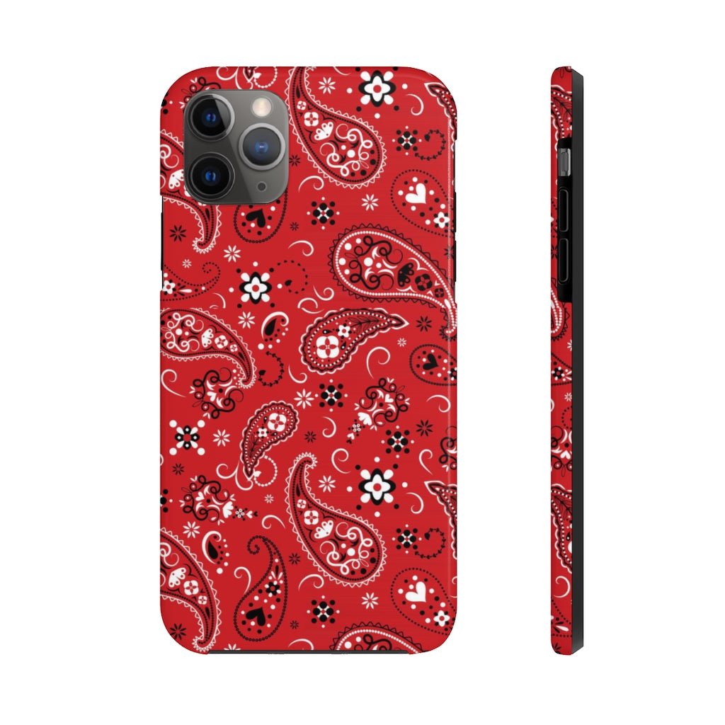 Red Tough Phone Case - Super-Cute & Impact Resistant for iPhones & Samsung - We Love Your Gift