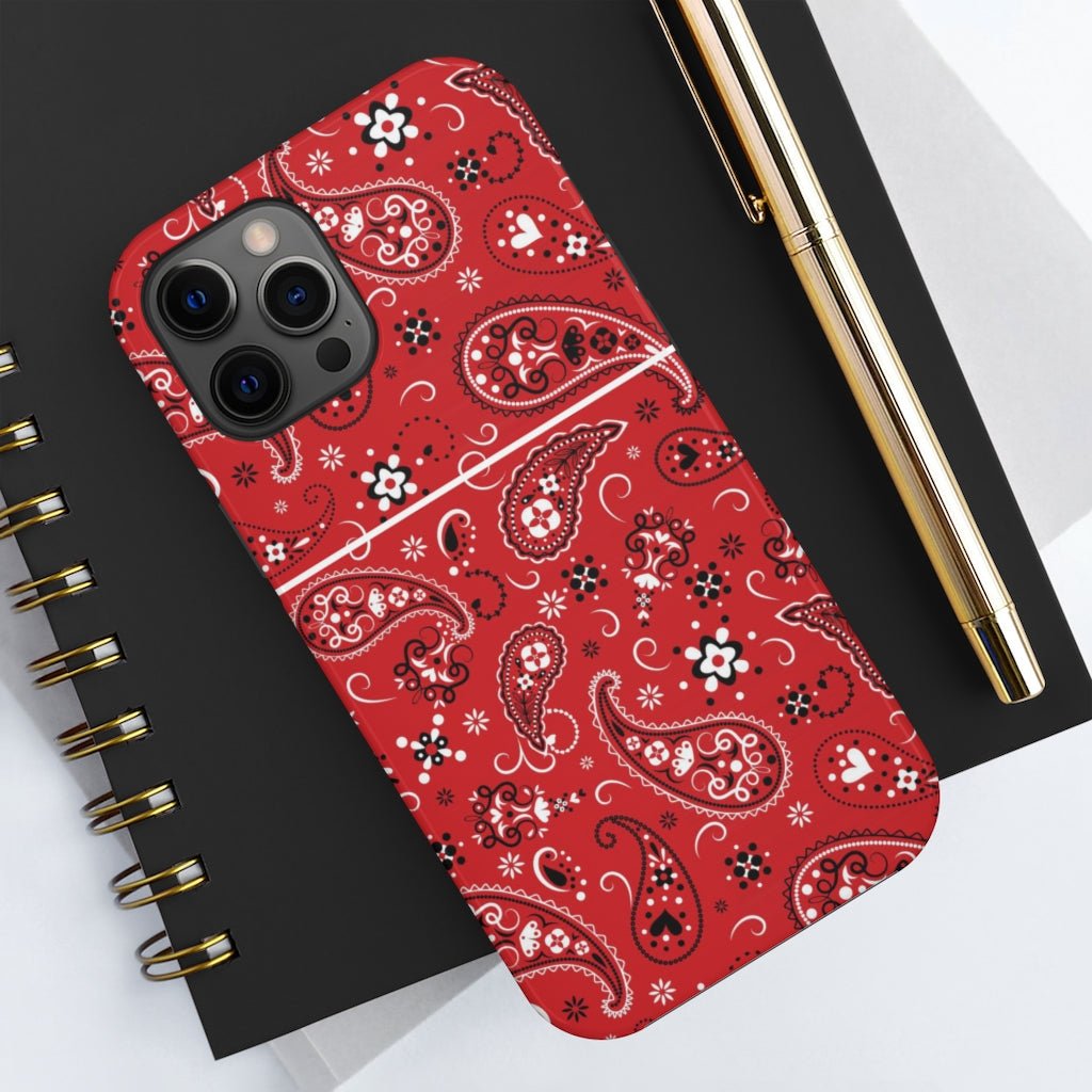 Red Tough Phone Case - Super-Cute & Impact Resistant for iPhones & Samsung - We Love Your Gift