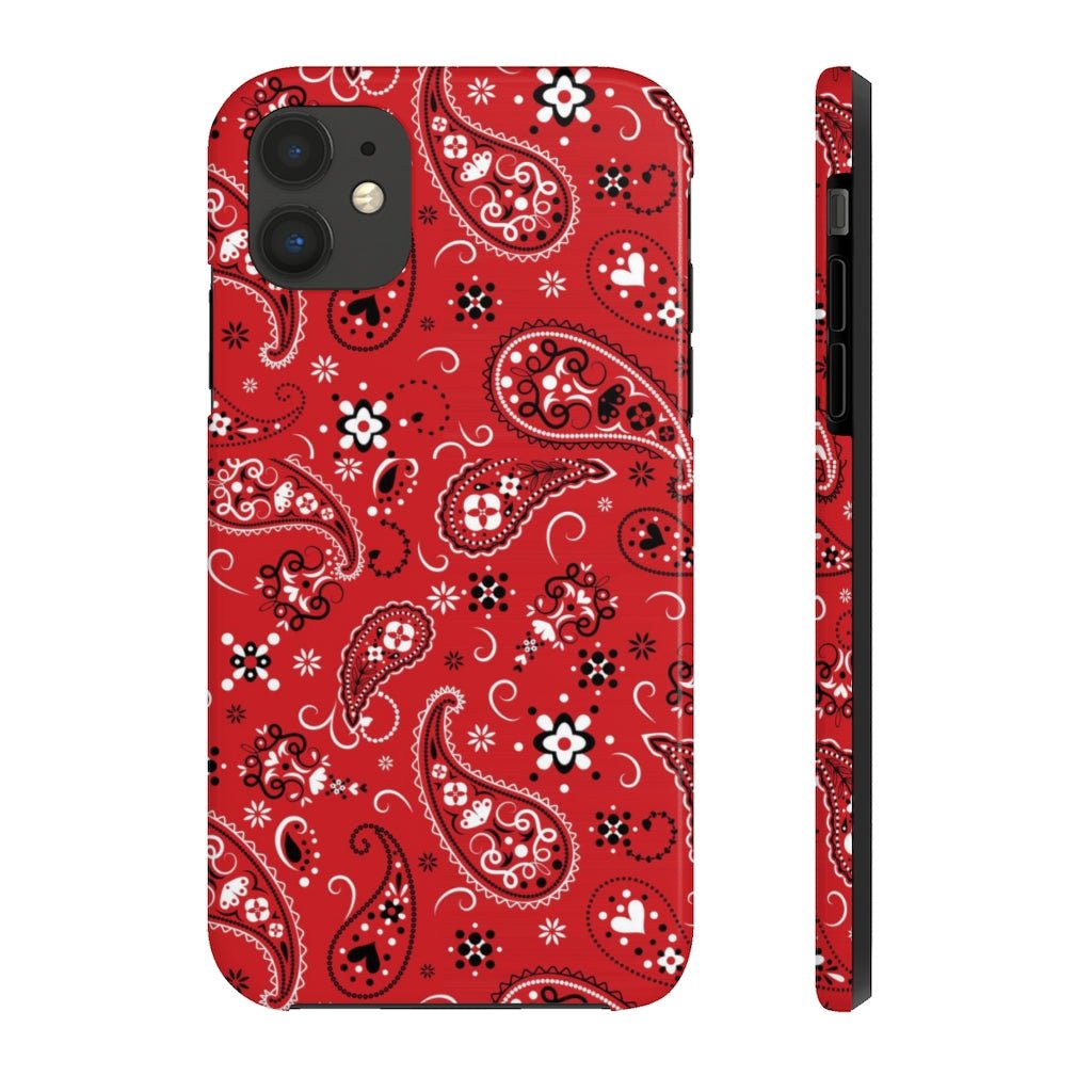 Red Tough Phone Case - Super-Cute & Impact Resistant for iPhones & Samsung - We Love Your Gift