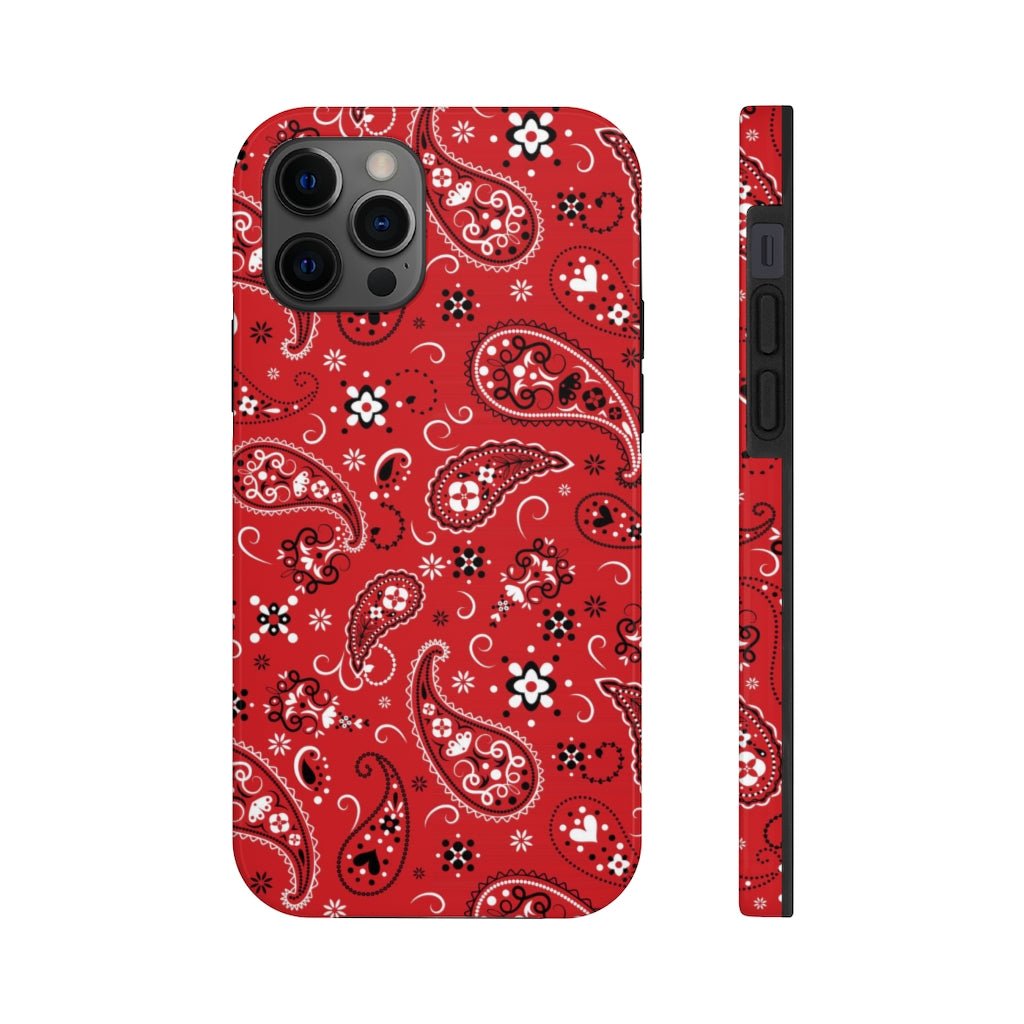 Red Tough Phone Case - Super-Cute & Impact Resistant for iPhones & Samsung - We Love Your Gift