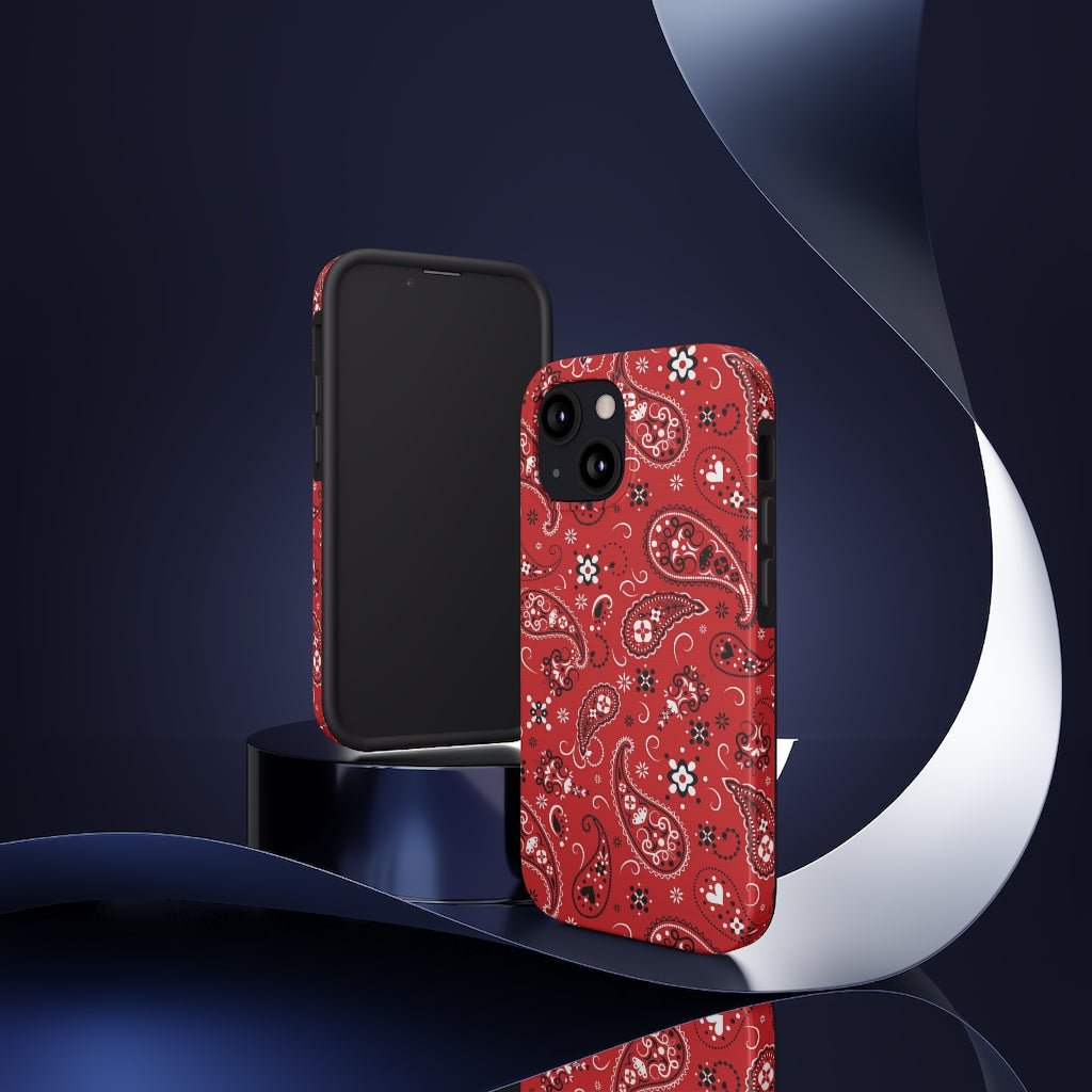 Red Tough Phone Case - Super-Cute & Impact Resistant for iPhones & Samsung - We Love Your Gift