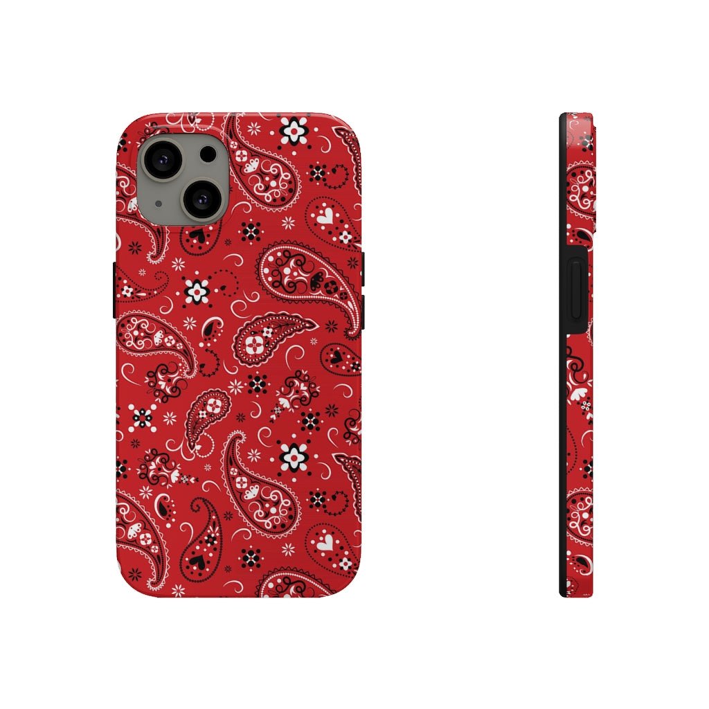 Red Tough Phone Case - Super-Cute & Impact Resistant for iPhones & Samsung - We Love Your Gift