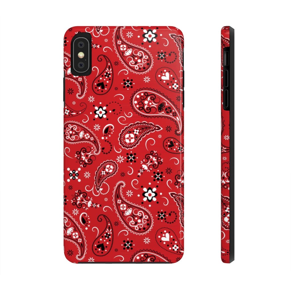 Red Tough Phone Case - Super-Cute & Impact Resistant for iPhones & Samsung - We Love Your Gift