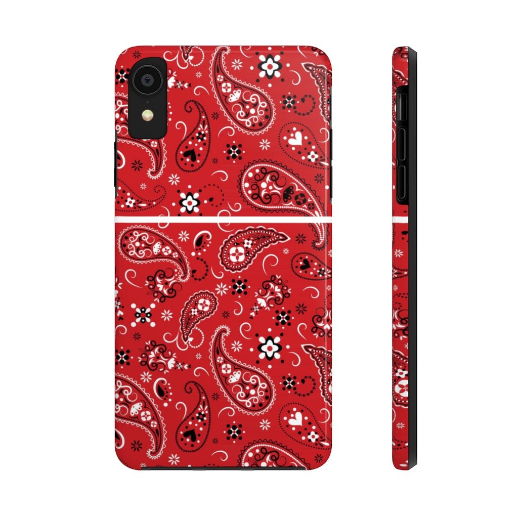 Red Tough Phone Case - Super-Cute & Impact Resistant for iPhones & Samsung - We Love Your Gift