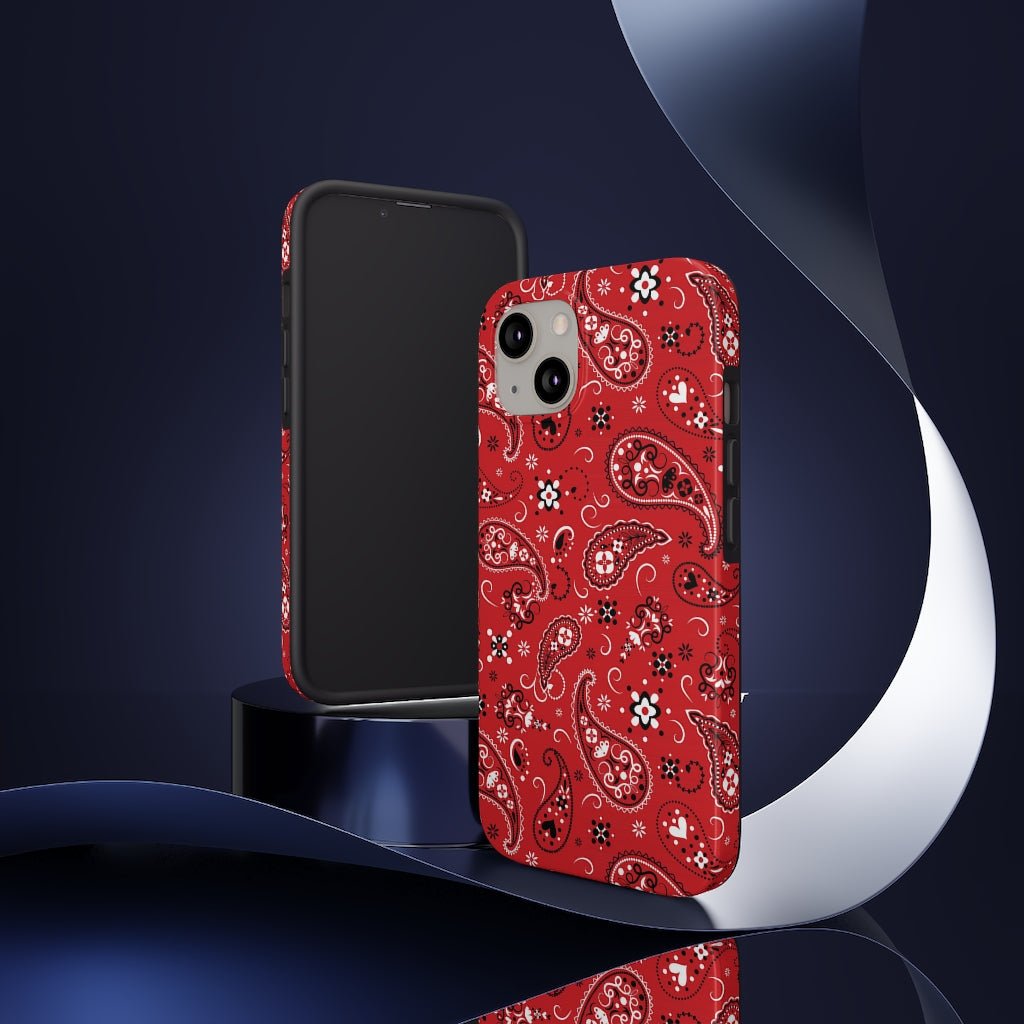 Red Tough Phone Case - Super-Cute & Impact Resistant for iPhones & Samsung - We Love Your Gift