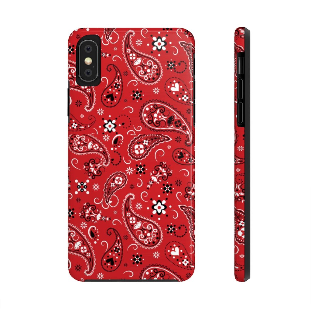 Red Tough Phone Case - Super-Cute & Impact Resistant for iPhones & Samsung - We Love Your Gift