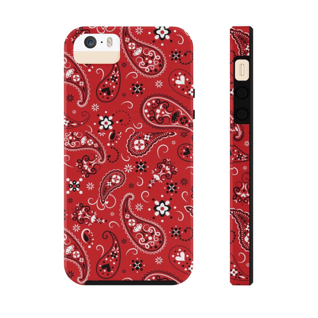 Red Tough Phone Case - Super-Cute & Impact Resistant for iPhones & Samsung - We Love Your Gift