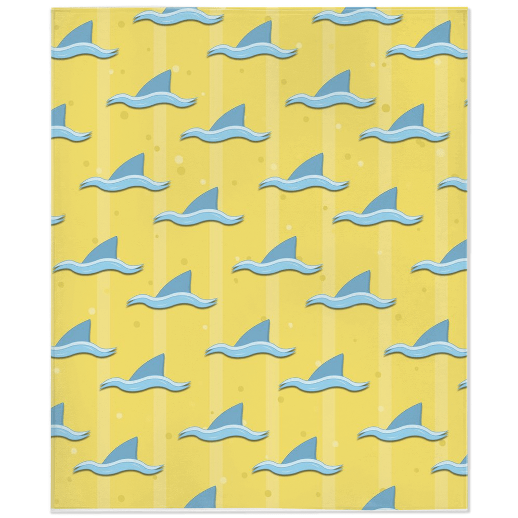 Shark's Fin Minky Blankets - We Love Your Gift