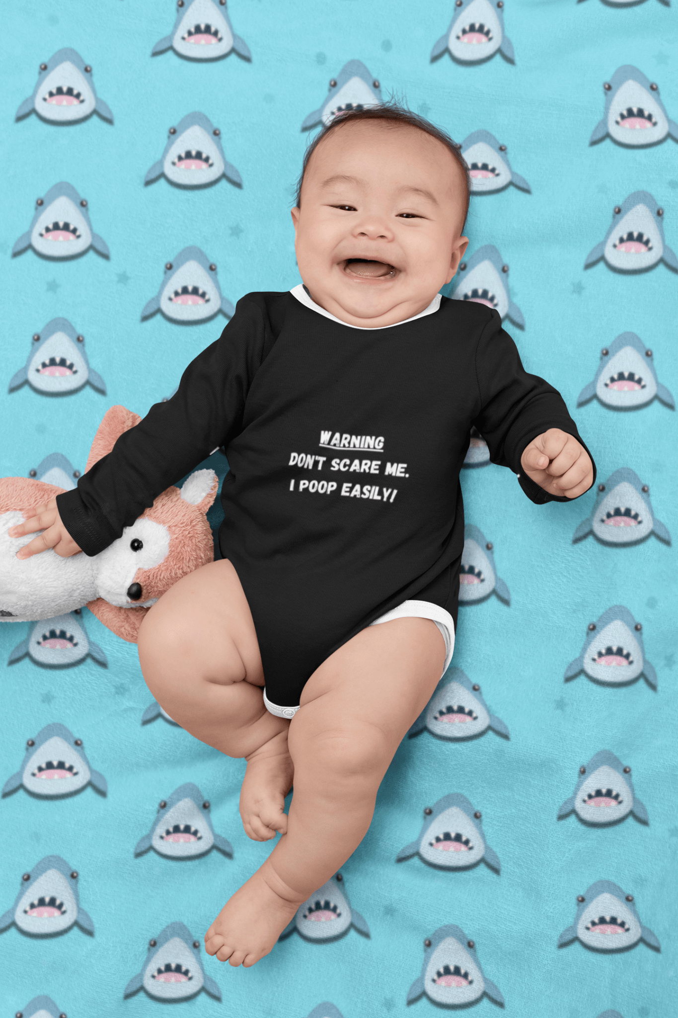 Sharks Minky Blankets - We Love Your Gift