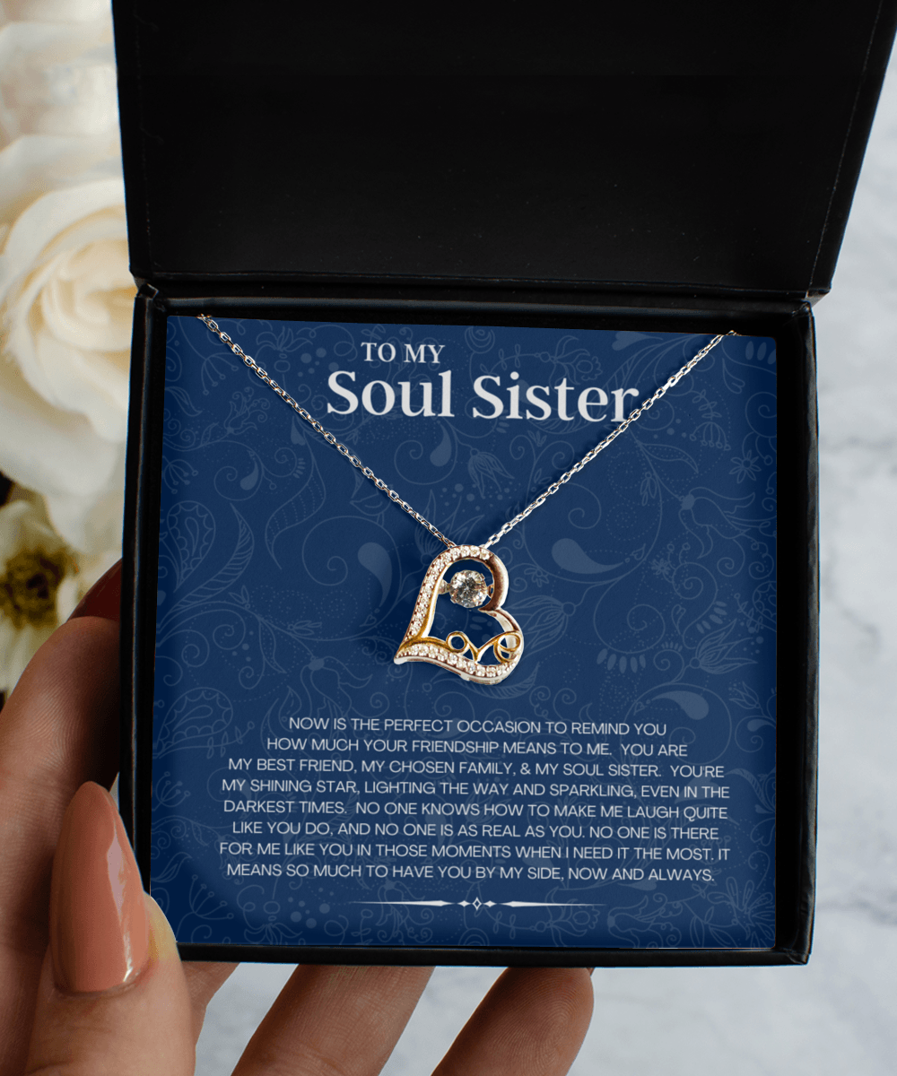 Soul Sister Gift Jewelry with Message Card - We Love Your Gift