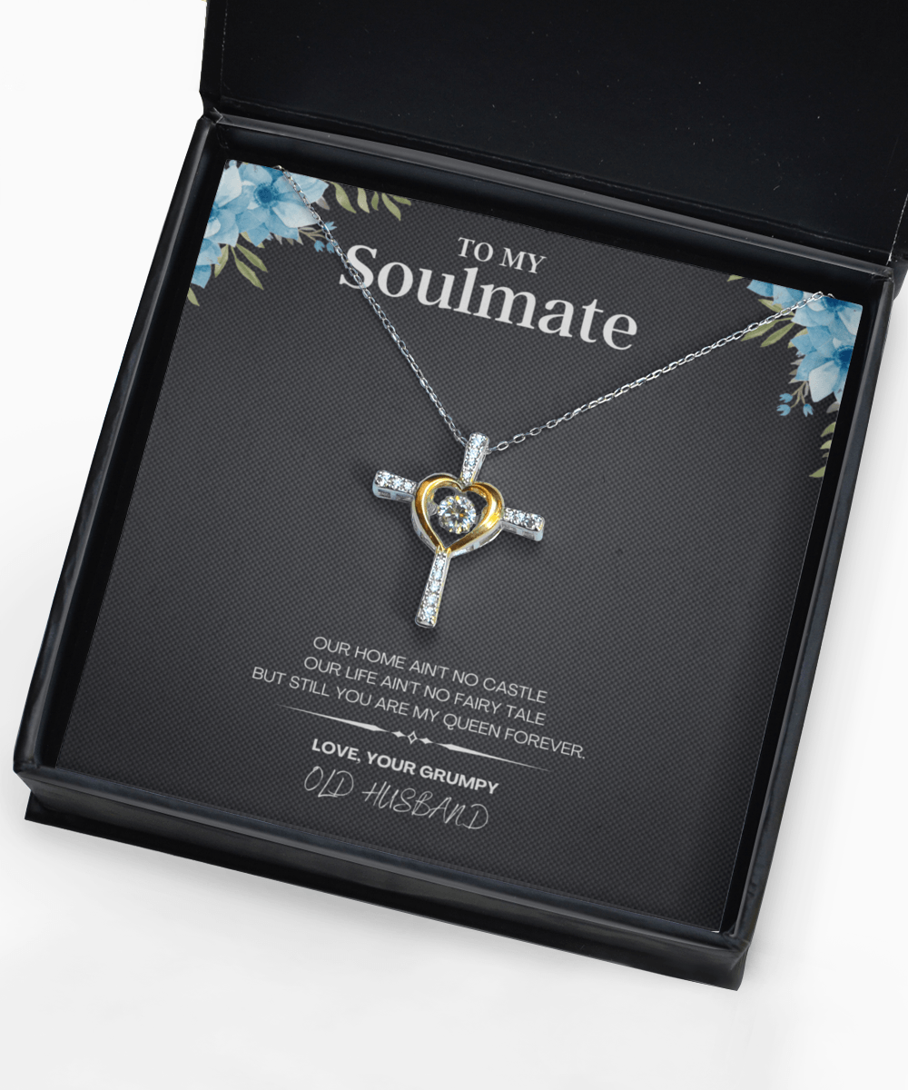 Soulmate Necklace Jewelry Gift Idea with Message Card - We Love Your Gift