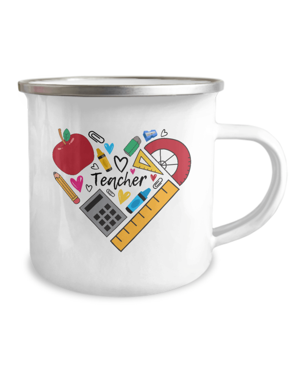 Teacher Heart Coffee Mug - We Love Your Gift