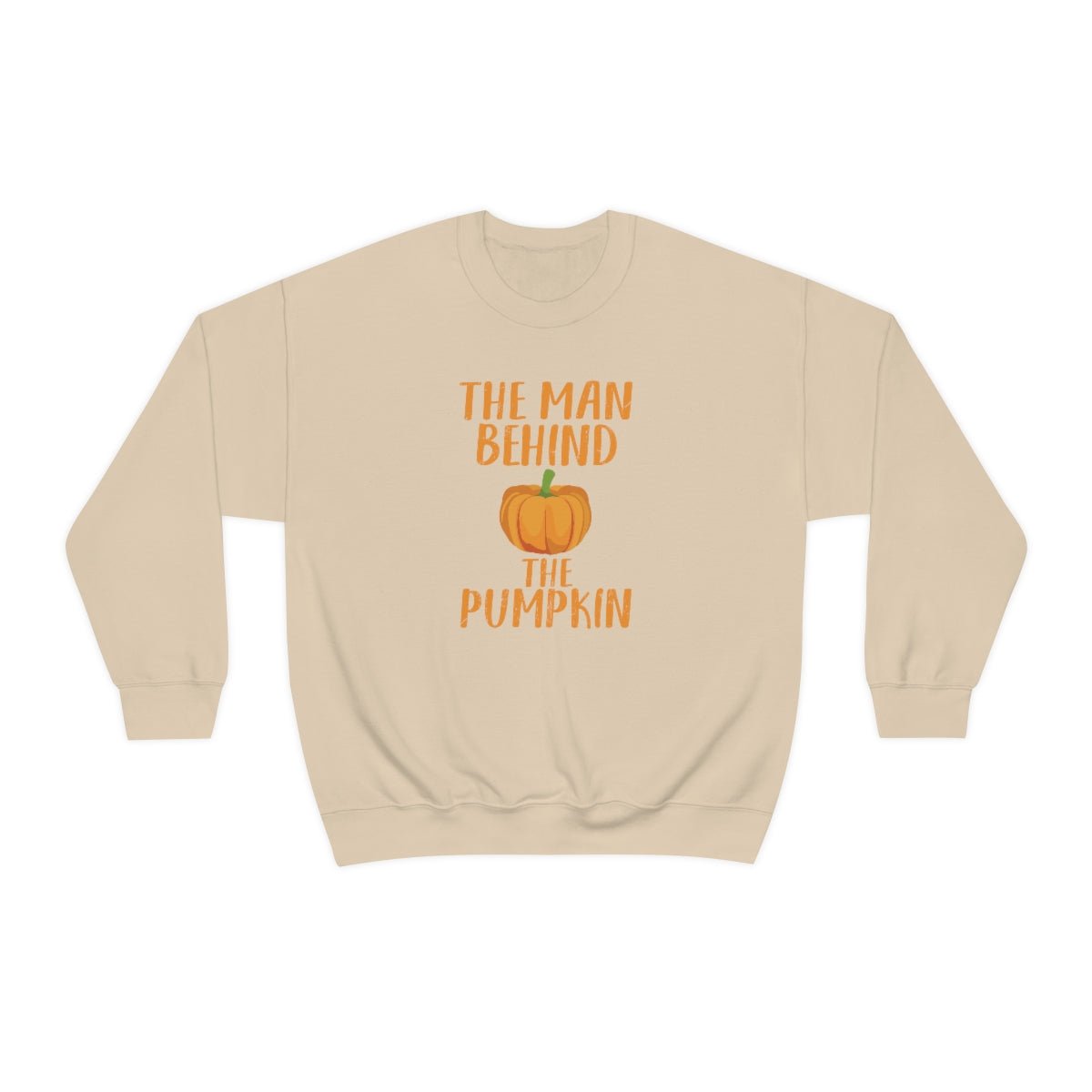 The Man Behind the Pumpkin Sweatshirt Print for Fall - We Love Your Gift