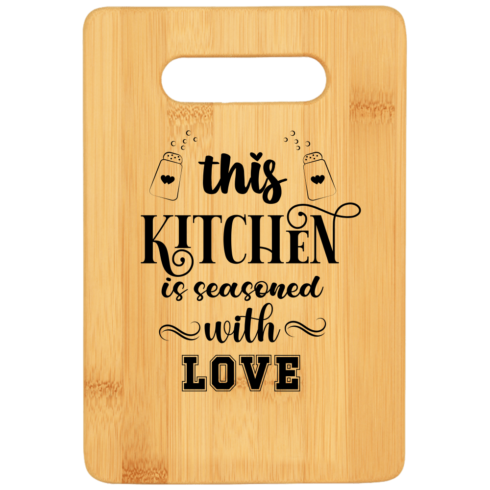 This Kitchen is Seasoned With Love Cutting Board - We Love Your Gift