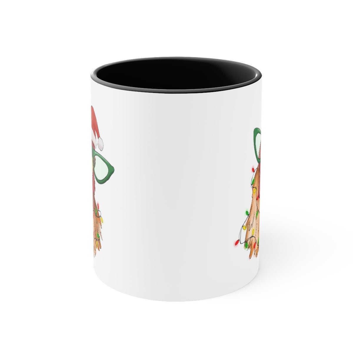 Turkey Tree - Color Handled Funny Mug - We Love Your Gift