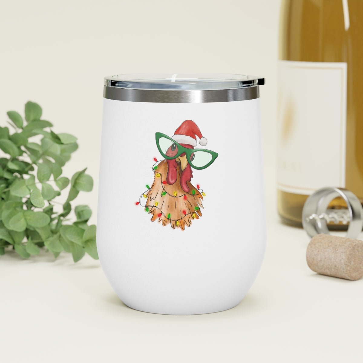 Turkey Tree - Holiday 12oz Insulated Wine Tumbler - We Love Your Gift