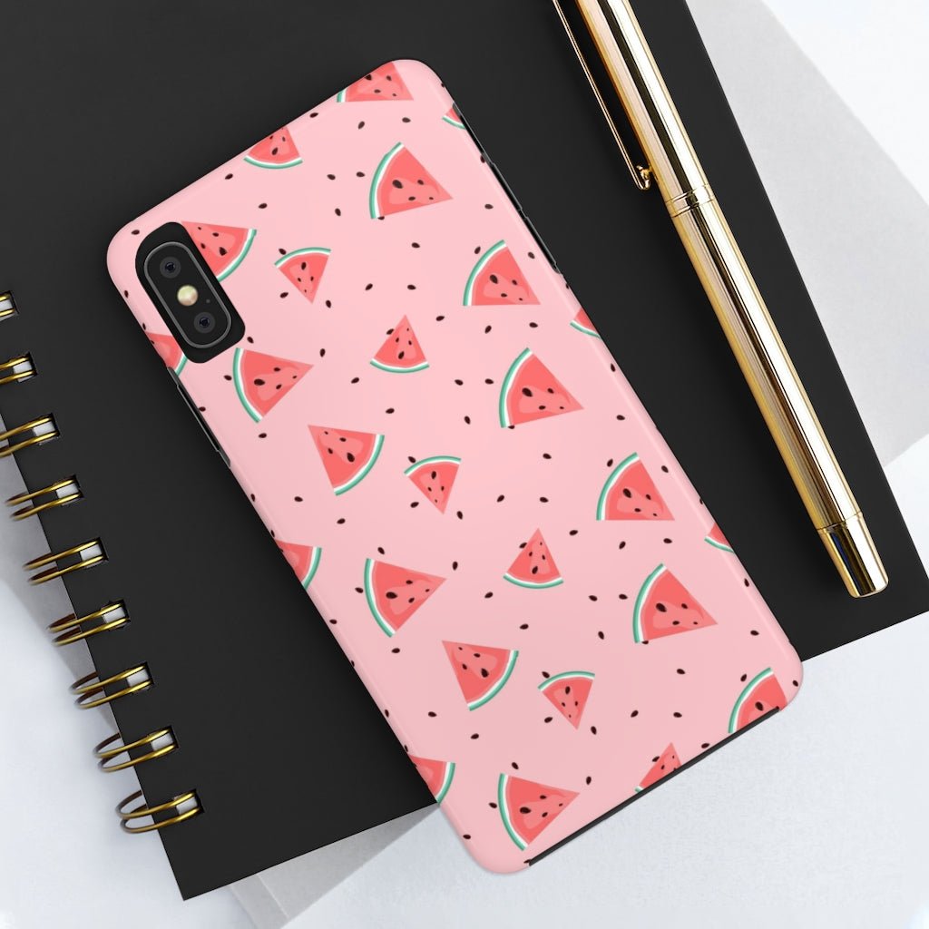 Watermelon Tough Phone Case - Super-Cute & Impact Resistant for iPhones & Samsung - We Love Your Gift