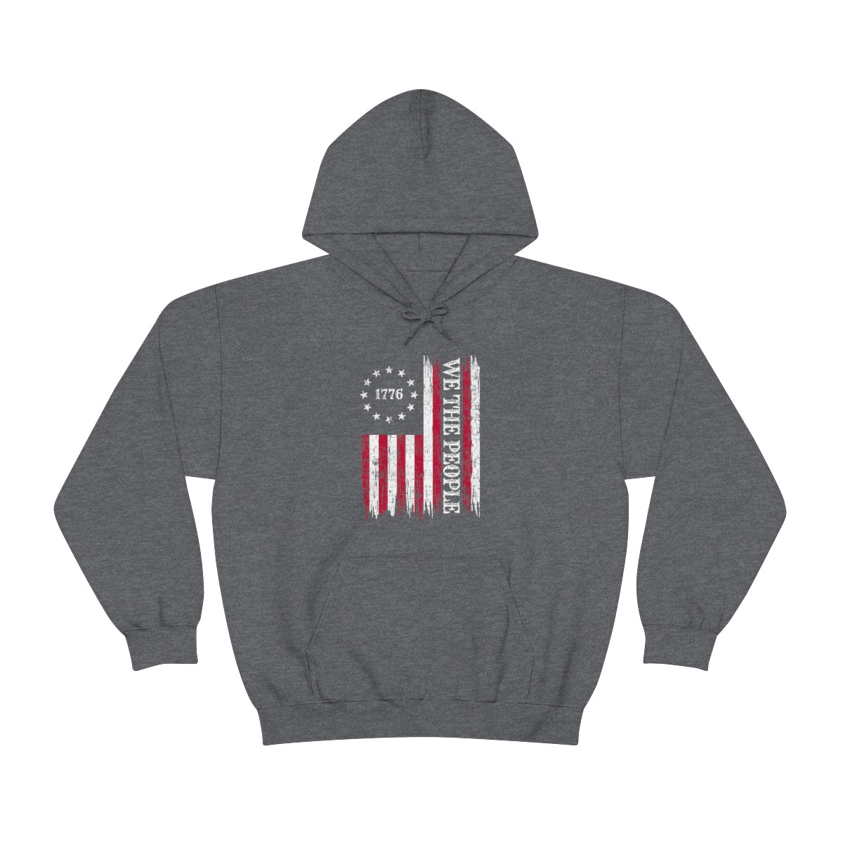 We the People Patriotic 4th of July Independence Day Flag Hoodie - We Love Your Gift