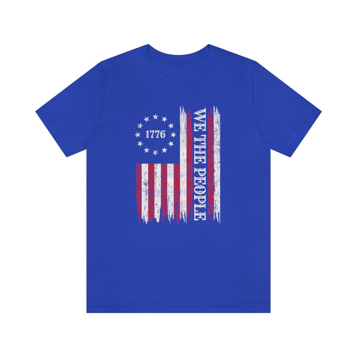 We the People Patriotic 4th of July Independence Day Flag Tshirt - We Love Your Gift