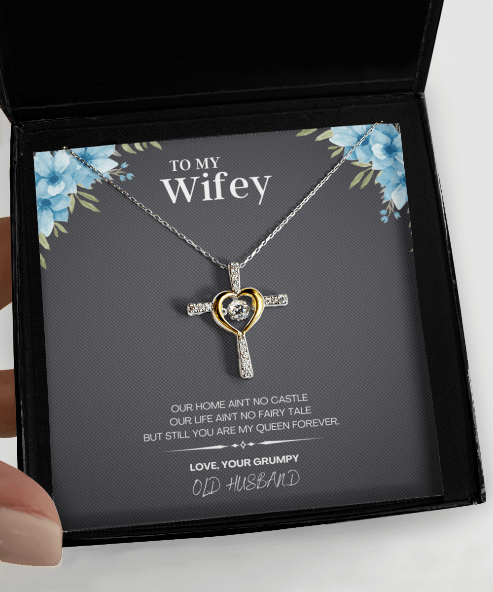 Wife Necklace Jewelry Gift Idea with Message Card - We Love Your Gift