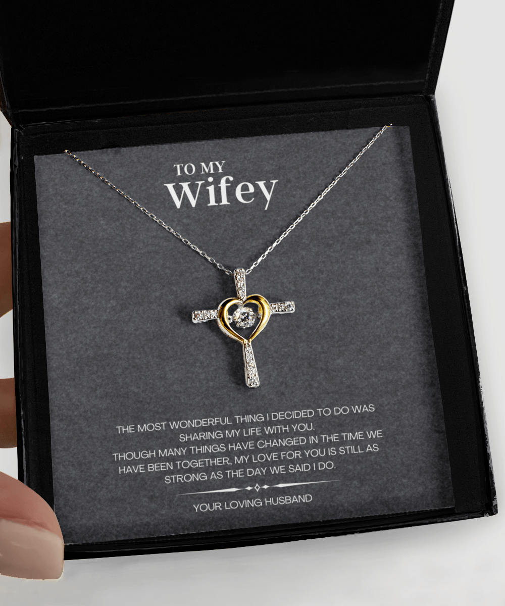 Wifey Gift Jewelry with Message Card - We Love Your Gift