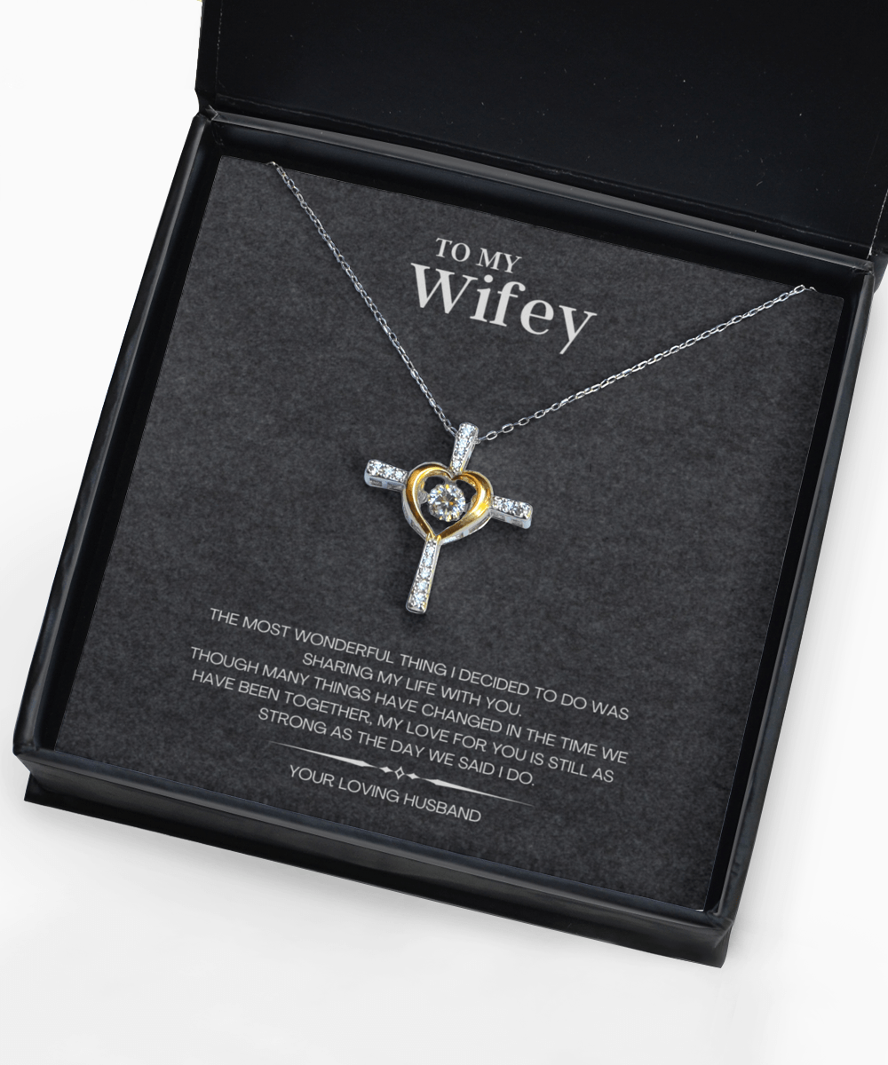 Wifey Gift Jewelry with Message Card - We Love Your Gift