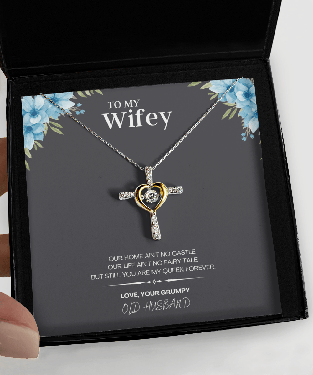 Wifey Necklace Jewelry Gift Idea with Message Card - We Love Your Gift