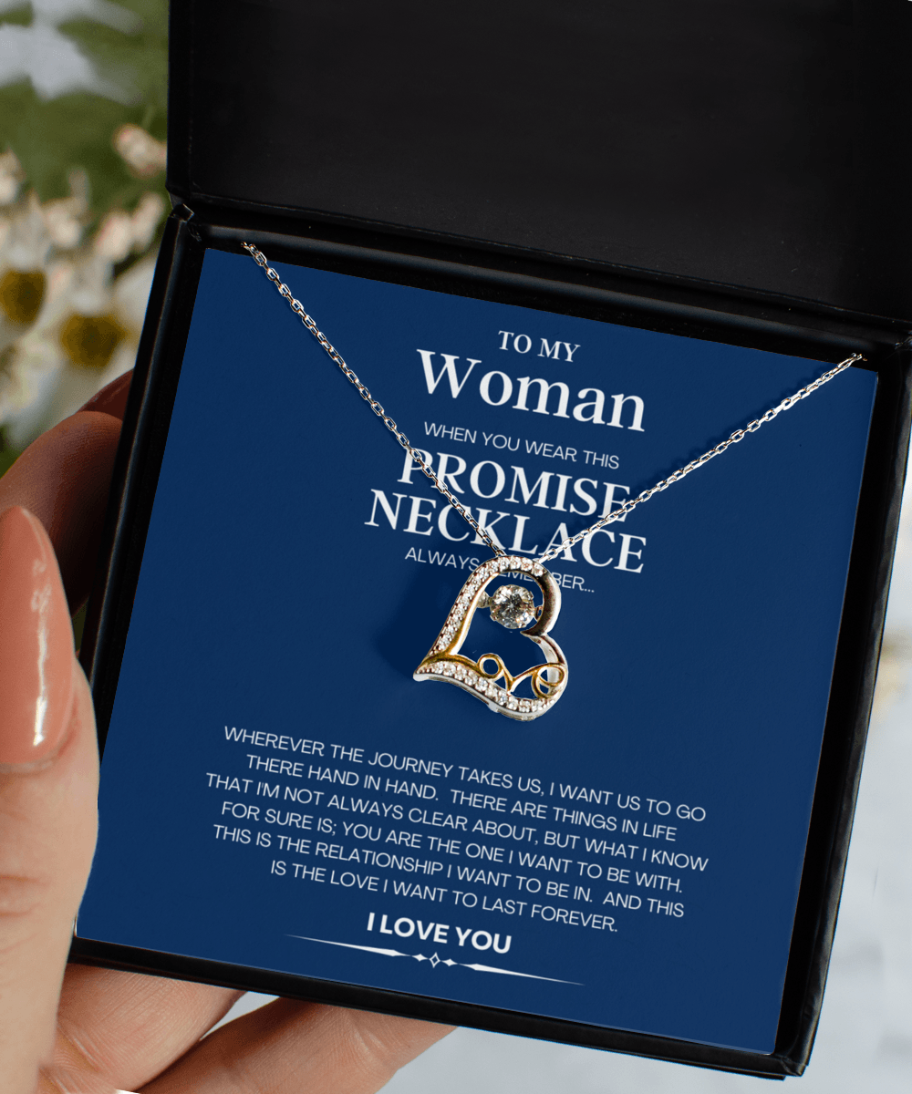 Woman Jewelry Necklace Jewelry Gift Idea with Message Card - We Love Your Gift